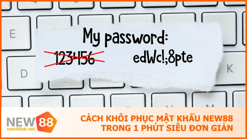Cách Khôi Phục Mật Khẩu New88 Trong 1 Phút Siêu Đơn Giản