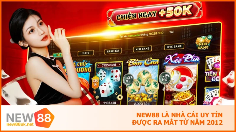 New88 là nhà cái uy tín được ra mắt từ năm 2012